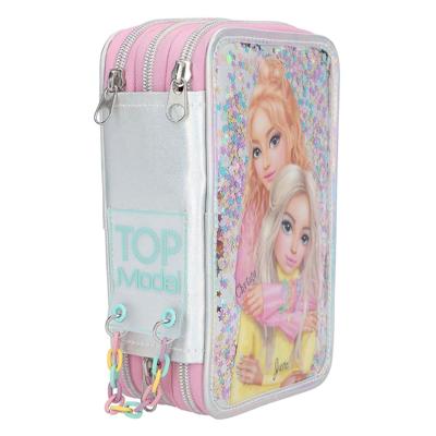 TOPModel 3-vaks gevulde etui christy & june