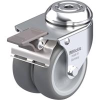 Blickle LMDA-TPA 75G-FI Dubbel zwenkwiel Wieldiameter: 75 mm Draagvermogen (max.): 100 kg 1 stuk(s)