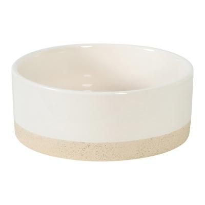 Zolux olaria voerbak keramiek beige