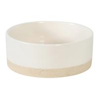 Zolux olaria voerbak keramiek beige