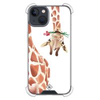 iPhone 13 mini shockproof hoesje - Giraffe