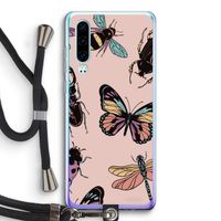 Tiny Bugs: Huawei P30 Transparant Hoesje met koord