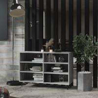 Dressoir 103,5x35x70 cm bewerkt hout grijs sonoma eikenkleurig
