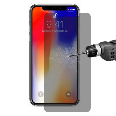 ENKAY Hat-Prins 0 26 mm 9H 2.5D Privacy Anti-Glare getemperd glas Film voor iPhone XS Max