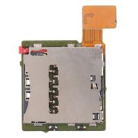 Enkele SIM Card Socket Flex kabel voor Sony Xperia T2 Ultra