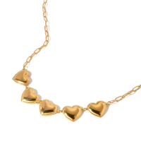 Hartjes Ketting Goud Bedels