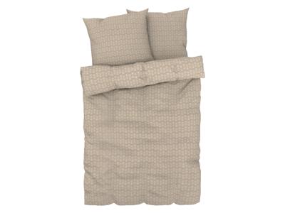 LIVARNO home Dekbedovertrek 200 x 200 cm (ornament beige)
