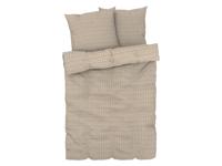 LIVARNO home Dekbedovertrek 200 x 200 cm (ornament beige)