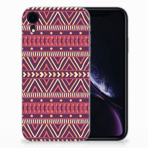 Apple iPhone Xr TPU bumper Aztec Paars