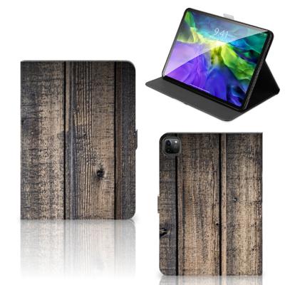iPad Pro 11 2020/2021/2022 Tablet Book Cover Steigerhout iPad Pro 11 2020/2021/2022 Tablet Book Cover Steigerhout