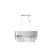 Lyora HanglampMagnolia langwerpig chroom en kristal - 9824076