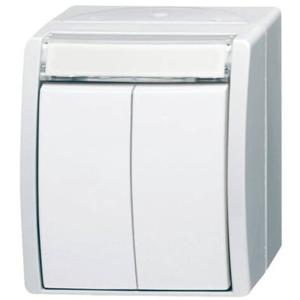 ABB 2CKA001484A0379 Toets IP44 Alpine-wit