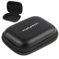 Carbon Fiber Waterdicht draagbare hoesje voor GoPro HERO4 /3+ /3 /2 /1, Afmeting: 9 cm x 7cm(zwart)