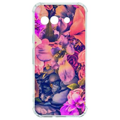 Google Pixel 9a Hoesje - Bosje Bloemen TPU Antishock