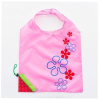 2 PC'S creatieve aardbei winkelen herbruikbare vouwen herbruikbare kruidenier Shopping Bag (roze)