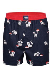 Happy Shorts Happy Shorts Wijde Kerst Boxershort Heren XMAS Wasbeer