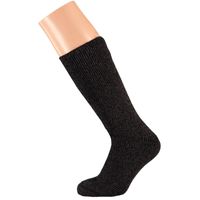 Thermo sokken antraciet/donkergrijs voor dames maat 36-41 36/41  -