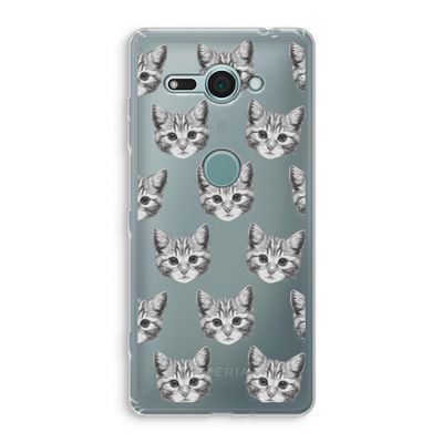 Kitten: Sony Xperia XZ2 Compact Transparant Hoesje