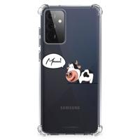 Samsung Galaxy A72 4G/5G Stevig | Bumper Hoesje | Cow
