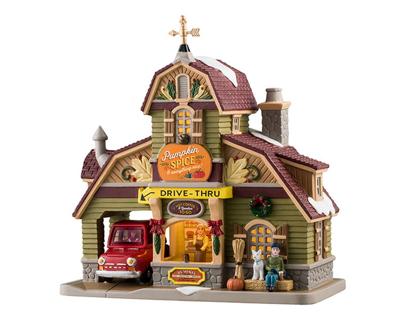 Pumpkin Spice & Everything Nic 14x25x23 cm Kersthuisje - Lemax