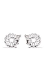 Chopard boucles d'oreilles Precious Lace en or blanc 18ct ornées de diamants - Argent - thumbnail