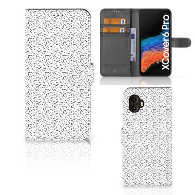 Samsung Galaxy Xcover 6 Pro | Telefoon Hoesje | Stripes Dots