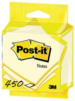 Post-It Giallo Canary zelfklevend notitiepapier Vierkant Geel 450 vel Zelfplakkend - thumbnail
