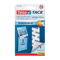 72x Tesa Tack plakrondjes/pads   -