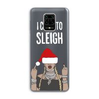 Came To Sleigh: Xiaomi Redmi Note 9 Pro Transparant Hoesje