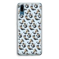 Zeemeermin: Huawei P20 Transparant Hoesje Zeemeermin: Huawei P20 Transparant Hoesje
