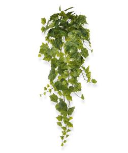 Druivenblad kunst hangplant 90cm - groen
