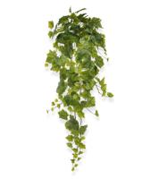 Druivenblad kunst hangplant 90cm - groen