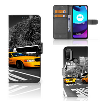 Motorola Moto E20 | E30 | E40 Flip Cover New York Taxi - thumbnail