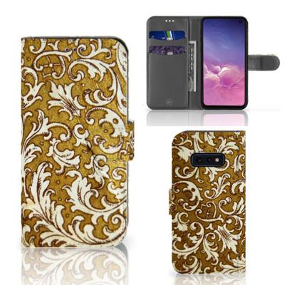 Wallet Case Samsung Galaxy S10e Barok Goud