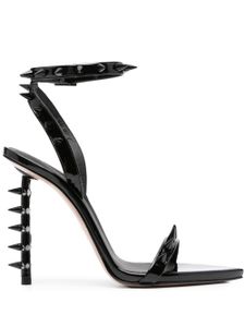 Le Silla Jagger 120mm stud-embellished sandals - Noir