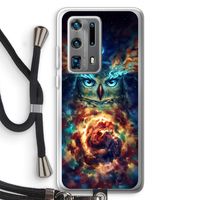 Aurowla: Huawei P40 Pro Plus Transparant Hoesje met koord