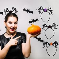 3 stuks Halloween grappige spinnenhoofdbanden - pluche balhaaraccessoires voor vakantiefeesten, dans- en verkleedvoorstellingen Lightinthebox