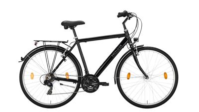 EXCELSIOR trekkingfiets "road cruiser 21 alu nd" (#1) bike excels.road cruis.21 alu nd 28/55 21sp black