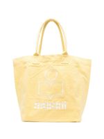 ISABEL MARANT Yenky logo-embroidered tote bag - Jaune - thumbnail