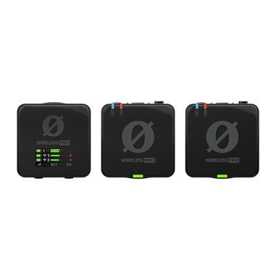 RØDE Wireless Pro Premijm draadloze microfoon-set met accessoires