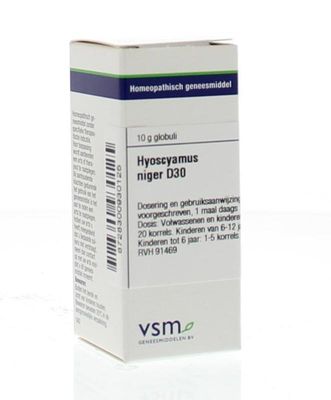 VSM Hyoscyamus niger D30 (10 gr)