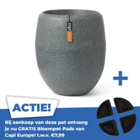 Vaas Elegant Arc Granite 43x50 Antraciet