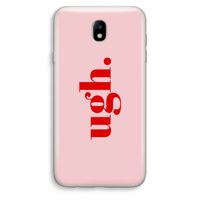Ugh: Samsung Galaxy J7 (2017) Transparant Hoesje