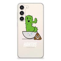 Samsung Galaxy S23 Plus Telefoonhoesje met Naam Cactus Poo