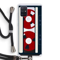 Here's your tape: Samsung Galaxy A71 Transparant Hoesje met koord