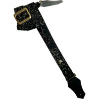 Get'm Get'm Rock ‘n Roll Collection Black & Gold Damask gitaarband - thumbnail