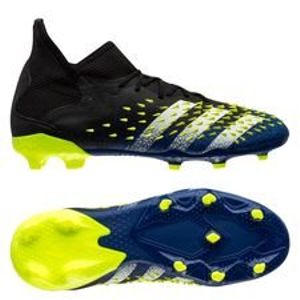 adidas Predator Freak .1 FG/AG Superlative - Zwart/Wit/Geel Kinderen