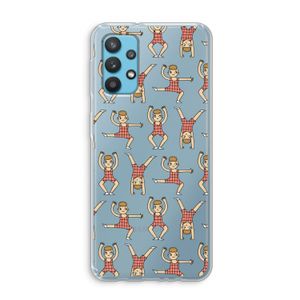 Gymboys: Samsung Galaxy A32 4G Transparant Hoesje