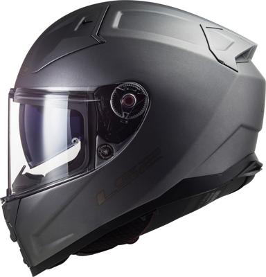 LS2 Helmet ff811 vect. ii solid xs tit. black