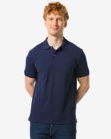HEMA Herenpolo Donkerblauw (donkerblauw)